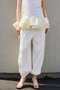 Button Slit Turn-Back Sweat Pants/ボタンスリットターンバックスウエットパンツ メゾンスペシャル/MAISON SPECIAL