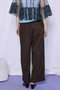 Button Slit Turn-Back Sweat Pants/ボタンスリットターンバックスウエットパンツ メゾンスペシャル/MAISON SPECIAL