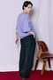 Tuck Cocoon Color Pants/タックコクーンカラーパンツ メゾンスペシャル/MAISON SPECIAL