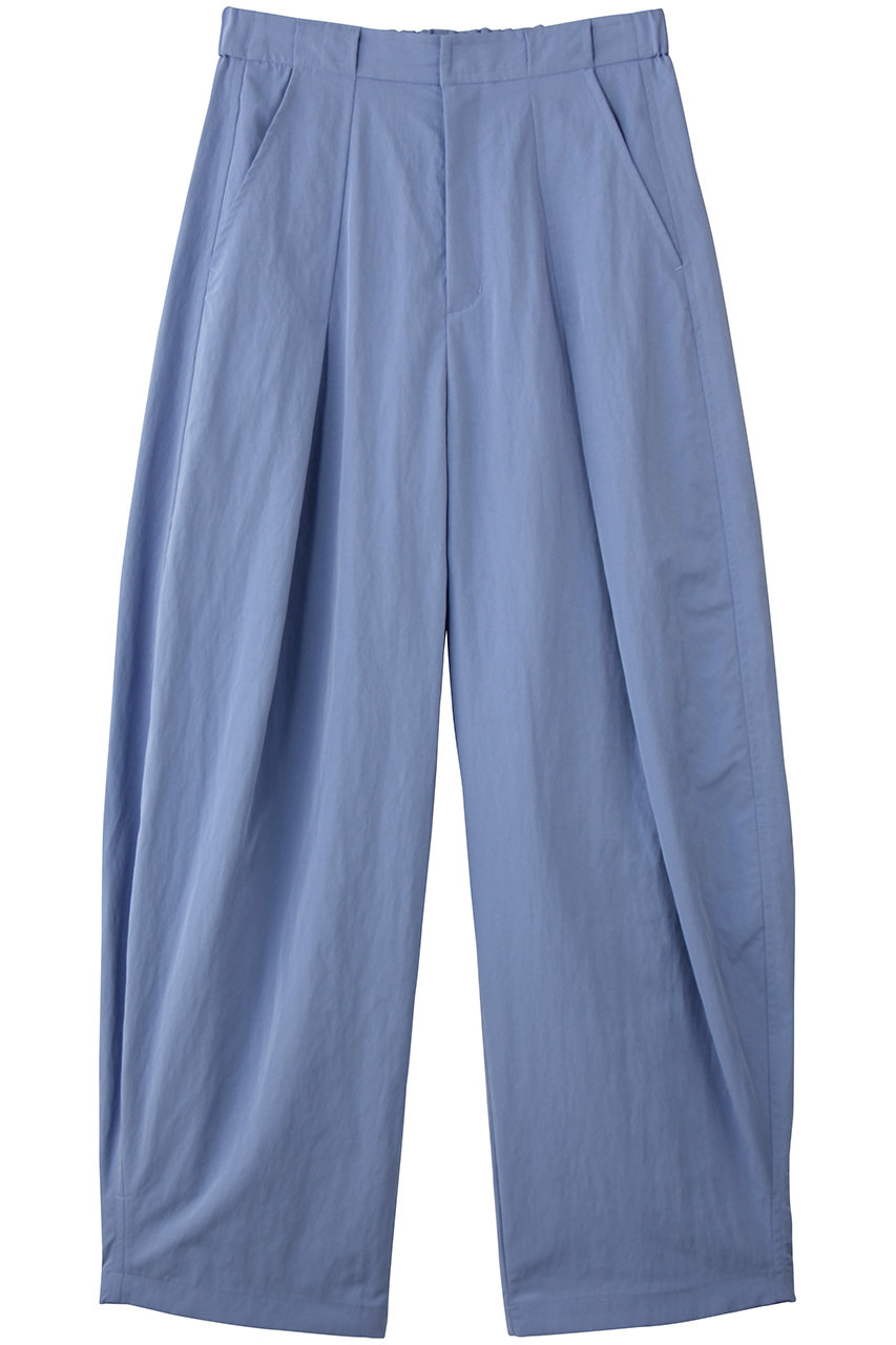 メゾンスペシャル/MAISON SPECIALのTuck Cocoon Color Pants/タックコクーンカラーパンツ(PPL(パープル)/21261465307)