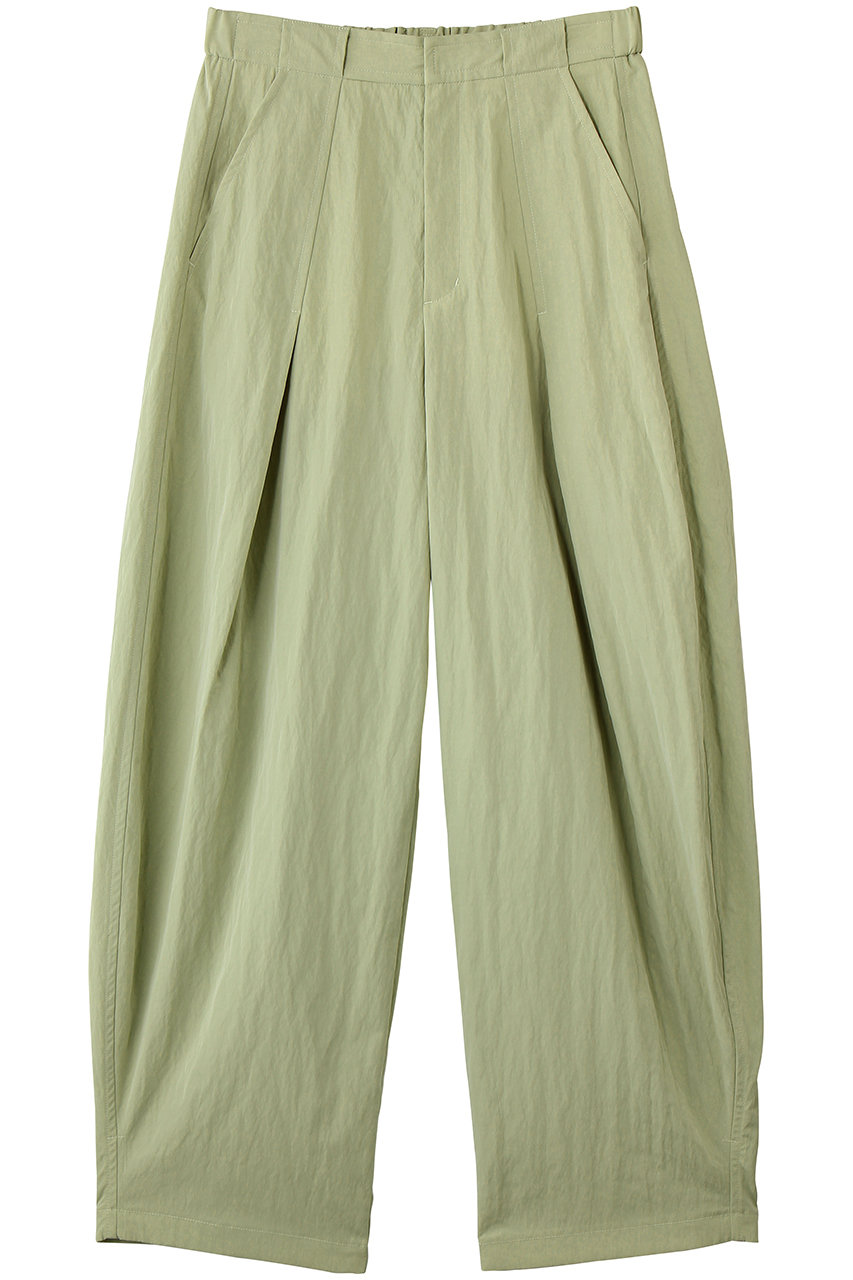 メゾンスペシャル/MAISON SPECIALのTuck Cocoon Color Pants/タックコクーンカラーパンツ(KHK(カーキ)/21261465307)