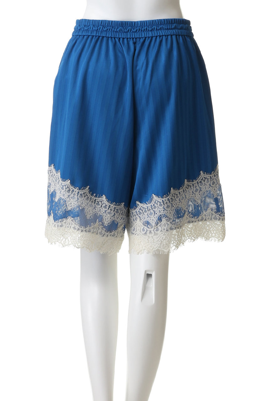 MAISON SPECIAL(メゾンスペシャル)｜Shadow Stripe Lace Shorts