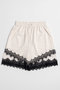 Shadow Stripe Lace Shorts/シャドーストライプレースショートパンツ メゾンスペシャル/MAISON SPECIAL WHT(ホワイト)