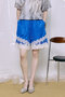 Shadow Stripe Lace Shorts/シャドーストライプレースショートパンツ メゾンスペシャル/MAISON SPECIAL