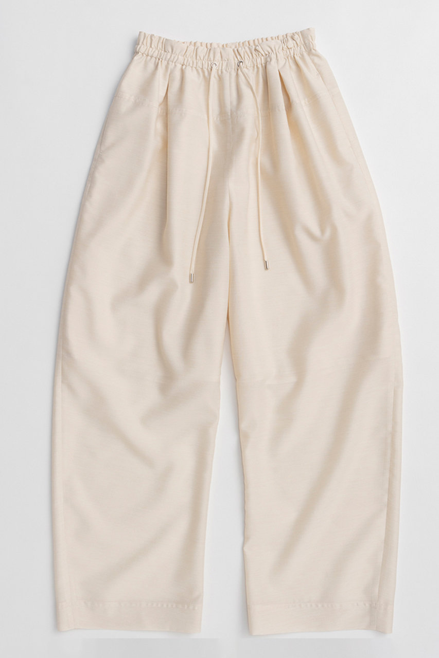 メゾンスペシャル/MAISON SPECIALのSheer Suiting Easy Pants/シアースーチングイージーパンツ(WHT(ホワイト)/21261465309)