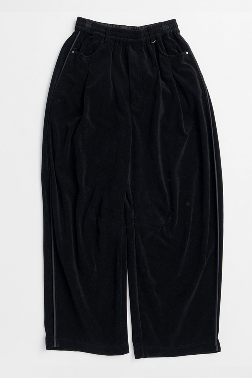 メゾンスペシャル/MAISON SPECIALのBalloon Pile Pants/バルーンパイルパンツ(BLK(ブラック)/21261465311)