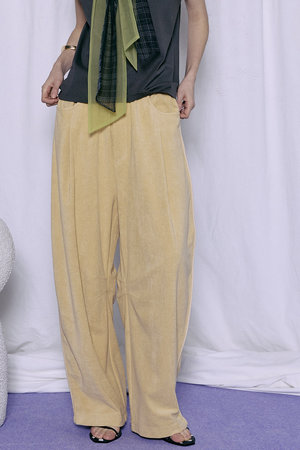 メゾンスペシャル/MAISON SPECIALのBalloon Pile Pants/バルーンパイルパンツ(110600/110601)