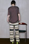 Multi Border Crochet Pants/マルチボーダークロシェパンツ メゾンスペシャル/MAISON SPECIAL