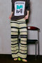 Multi Border Crochet Pants/マルチボーダークロシェパンツ メゾンスペシャル/MAISON SPECIAL