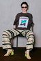 Multi Border Crochet Pants/マルチボーダークロシェパンツ メゾンスペシャル/MAISON SPECIAL