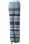 Multi Border Crochet Pants/マルチボーダークロシェパンツ メゾンスペシャル/MAISON SPECIAL