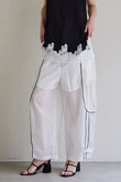 Mesh Sporty Balloon Pants/メッシュスポーティバルーンパンツ