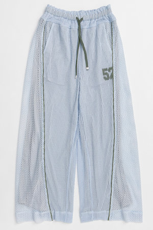 メゾンスペシャル/MAISON SPECIALのNumbering Mesh Pants/ナンバリングメッシュパンツ(110600/110601)