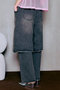 【予約販売】Layered Denim Pants/レイヤードデニムパンツ メゾンスペシャル/MAISON SPECIAL