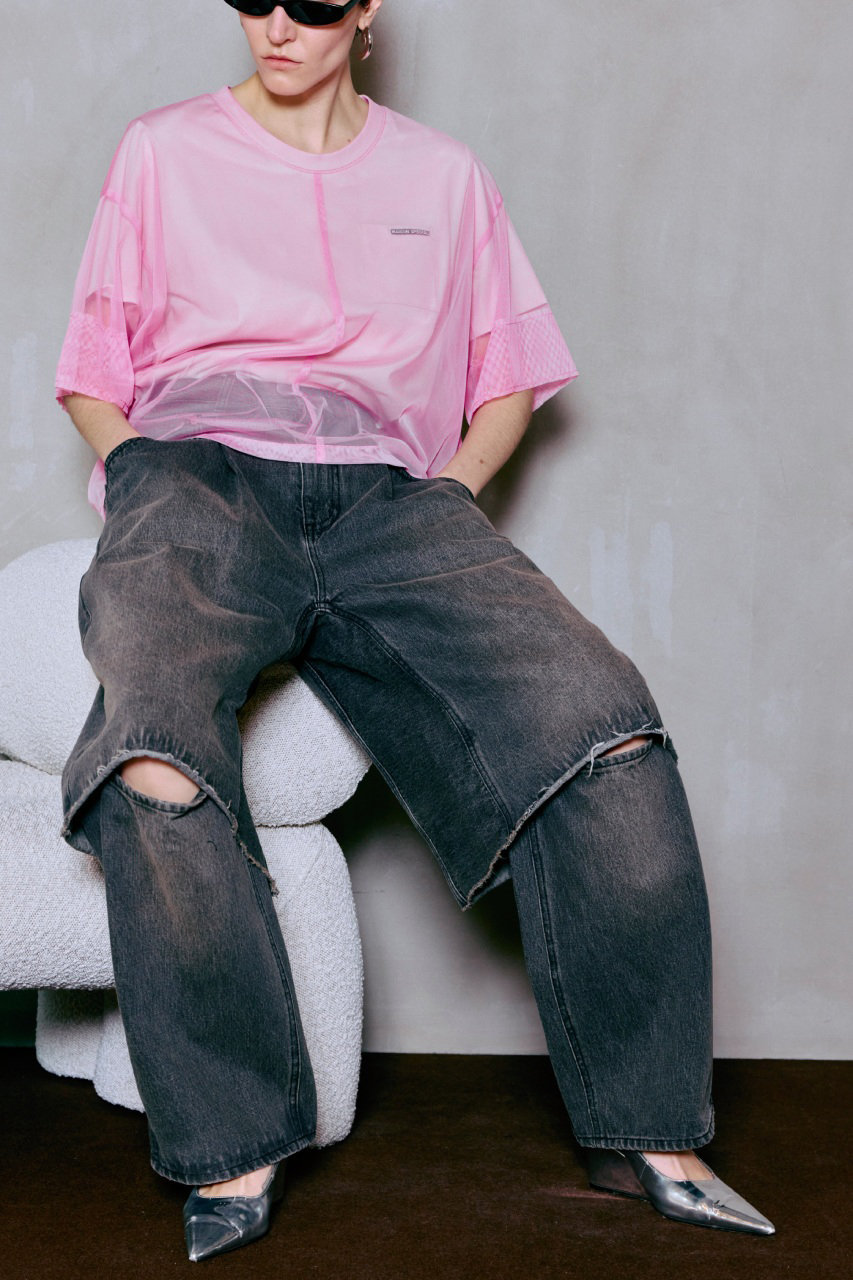 MAISON SPECIAL(メゾンスペシャル)｜Layered Denim Pants/レイヤード
