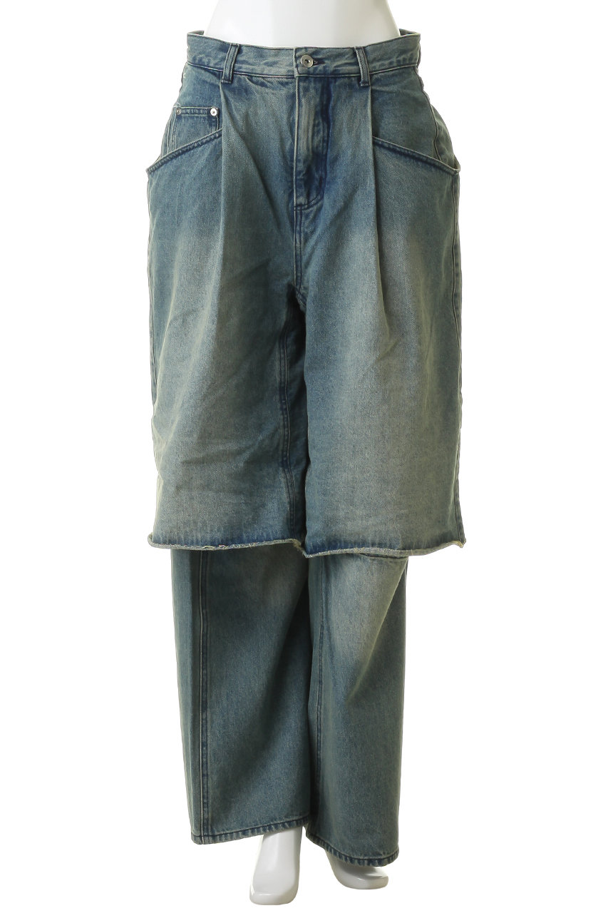 MAISON SPECIAL(メゾンスペシャル)｜Layered Denim Pants/レイヤード