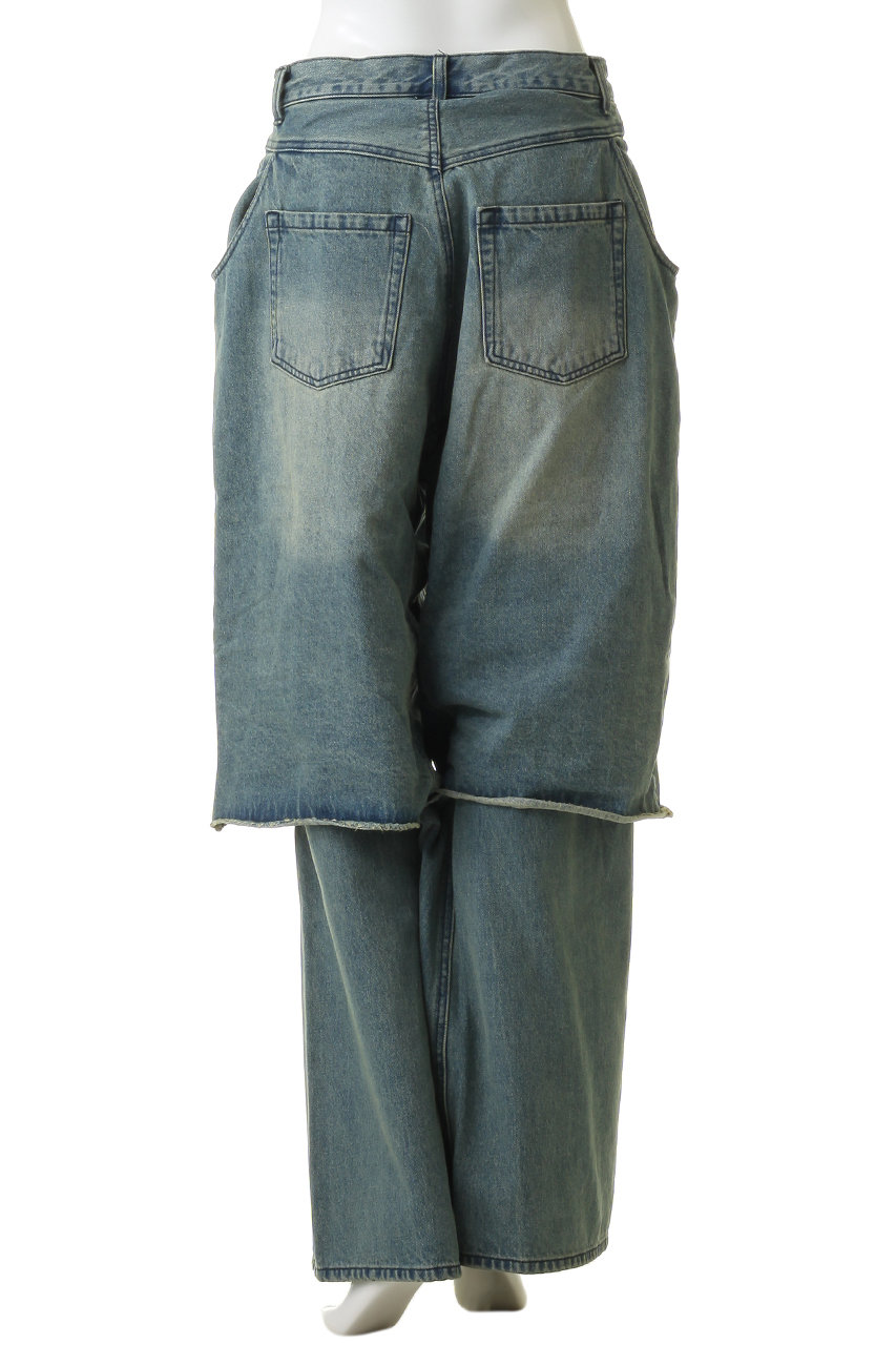 MAISON SPECIAL(メゾンスペシャル)｜Layered Denim Pants/レイヤード
