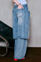 【予約販売】Layered Denim Pants/レイヤードデニムパンツ メゾンスペシャル/MAISON SPECIAL
