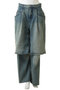 Layered Denim Pants/レイヤードデニムパンツ メゾンスペシャル/MAISON SPECIAL