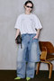 【予約販売】Layered Denim Pants/レイヤードデニムパンツ メゾンスペシャル/MAISON SPECIAL