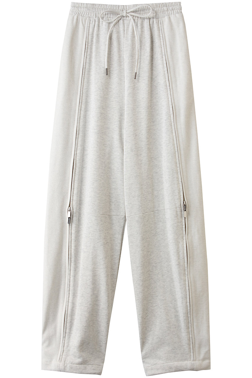 メゾンスペシャル/MAISON SPECIALの【予約販売】Front Zip Sweat Pants/フロントZIPスウェットパンツ(L.GRY(ライトグレー)/21261465818)