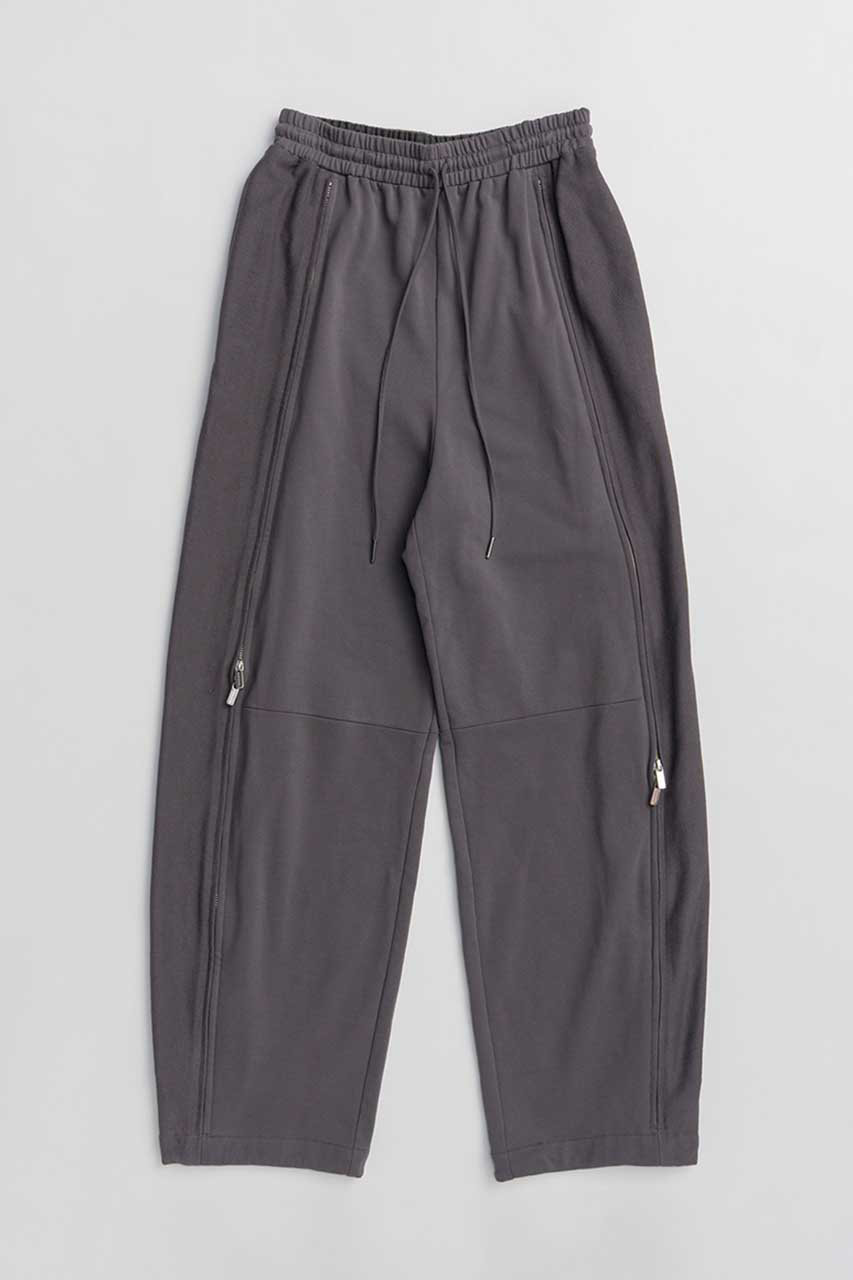 メゾンスペシャル/MAISON SPECIALのFront Zip Sweat Pants/フロントZIPスウェットパンツ(C.GRY(チャコールグレー)/21261465818)