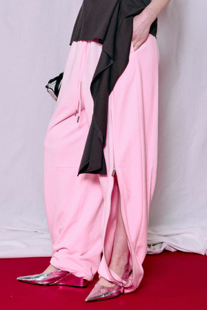 メゾンスペシャル/MAISON SPECIALのFront Zip Sweat Pants/フロントZIPスウェットパンツ(110600/110601)