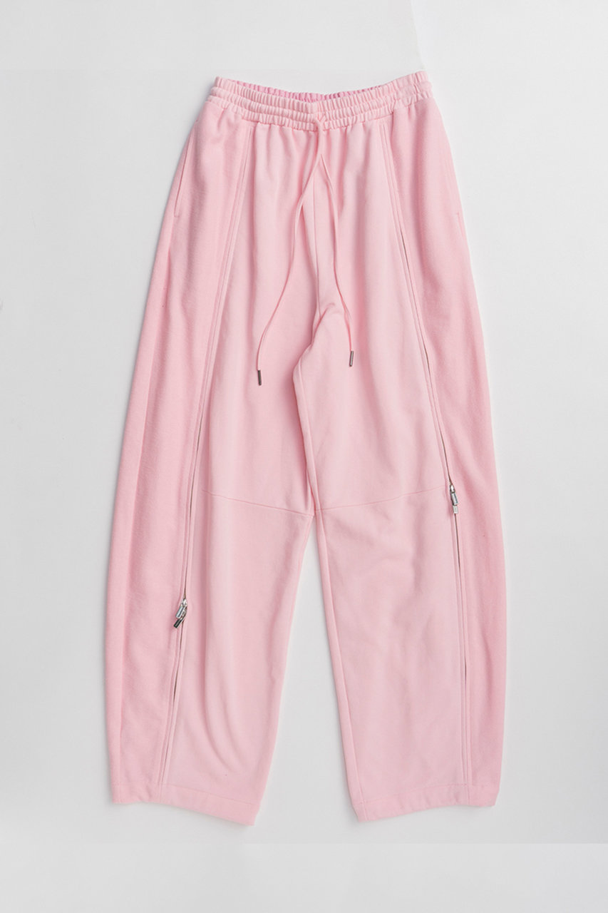 メゾンスペシャル/MAISON SPECIALのFront Zip Sweat Pants/フロントZIPスウェットパンツ(PNK(ピンク)/21261465818)