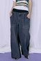 2WAY Back French Terry  Denim Pants/2WAYバックスウェットデニムパンツ メゾンスペシャル/MAISON SPECIAL