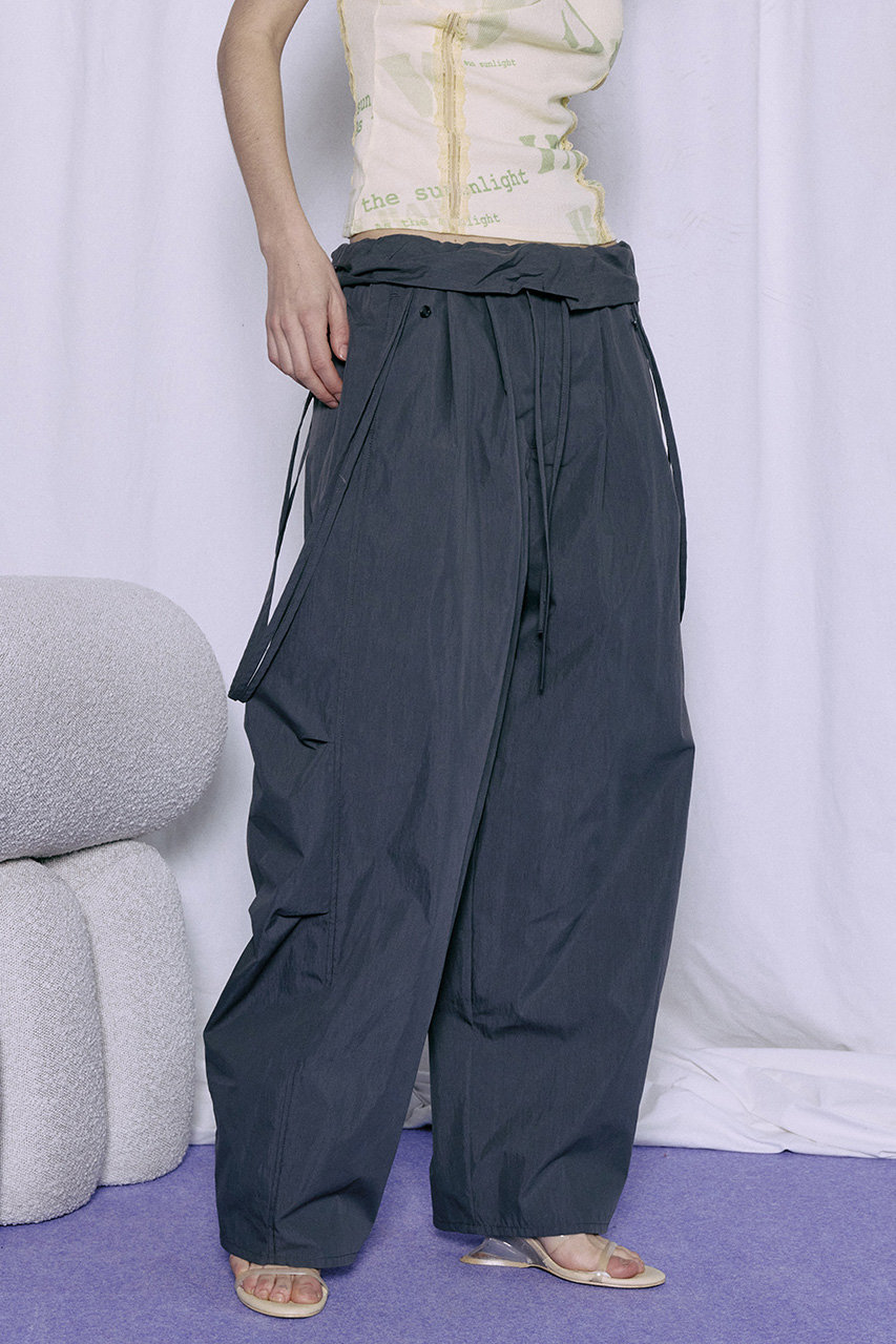 メゾンスペシャル/MAISON SPECIALの2WAY Cocoon Military Pants/2WAYコクーンミリタリーパンツ(C.GRY(チャコールグレー)/21261466305)