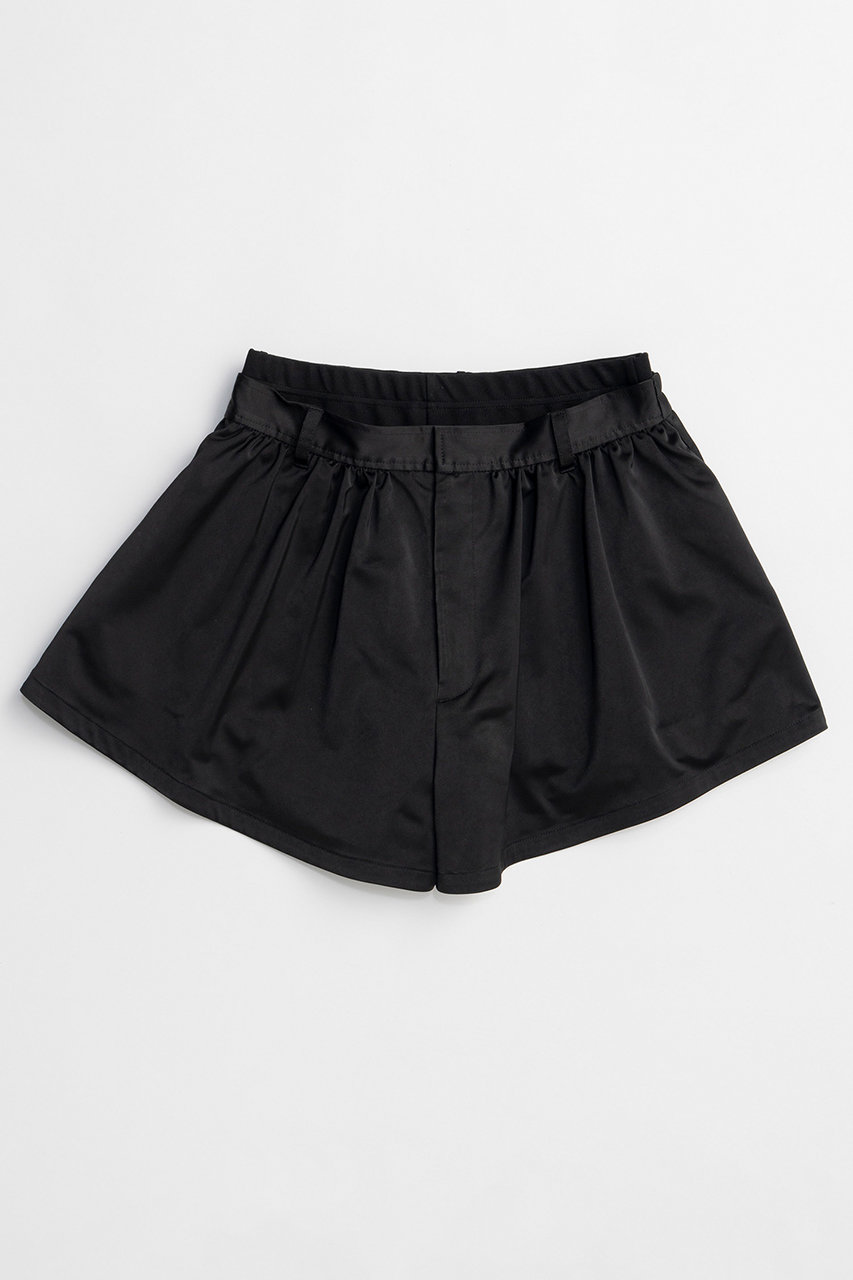 メゾンスペシャル/MAISON SPECIALの【予約販売】Micro Mini Culotte Pants/マイクロミニキュロットパンツ(BLK(ブラック)/21261466306)