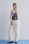Tulle Tiered Easy Pants/チュールティアードイージーパンツ メゾンスペシャル/MAISON SPECIAL