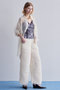 Tulle Tiered Easy Pants/チュールティアードイージーパンツ メゾンスペシャル/MAISON SPECIAL