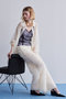 Tulle Tiered Easy Pants/チュールティアードイージーパンツ メゾンスペシャル/MAISON SPECIAL