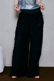 Tulle Tiered Easy Pants/チュールティアードイージーパンツ