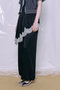 【予約販売】Wrap Satin Lace Pants/ラップサテンレースパンツ メゾンスペシャル/MAISON SPECIAL