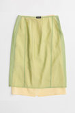 Sheer Layered Color Skirt/シアーレイヤードカラースカート