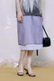 Sheer Layered Color Skirt/シアーレイヤードカラースカート メゾンスペシャル/MAISON SPECIAL