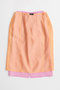 Sheer Layered Color Skirt/シアーレイヤードカラースカート メゾンスペシャル/MAISON SPECIAL ORG(オレンジ)