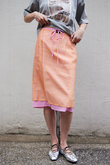 Sheer Layered Color Skirt/シアーレイヤードカラースカート
