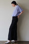 Shirring Jersey Maxi Skirt/シャーリングカットマキシスカート メゾンスペシャル/MAISON SPECIAL