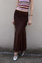 Shirring Jersey Maxi Skirt/シャーリングカットマキシスカート メゾンスペシャル/MAISON SPECIAL