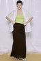 Shirring Jersey Maxi Skirt/シャーリングカットマキシスカート メゾンスペシャル/MAISON SPECIAL