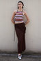 Shirring Jersey Maxi Skirt/シャーリングカットマキシスカート メゾンスペシャル/MAISON SPECIAL