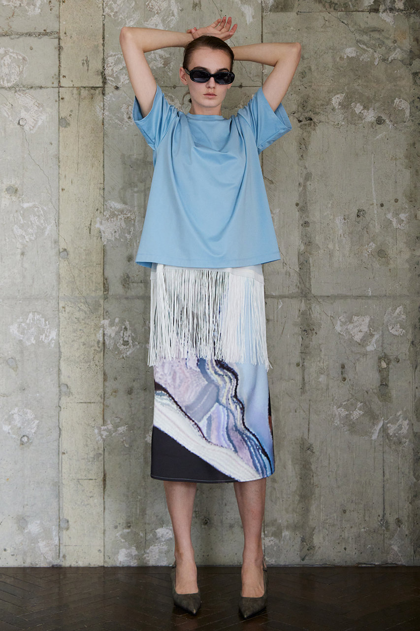 MASON SPECIAL メゾンスペシャル　 2way ベルテッドロンパースS MAISON SPECIAL(メゾンスペシャル)｜Book Wave 2WAY High-Slit Skirt