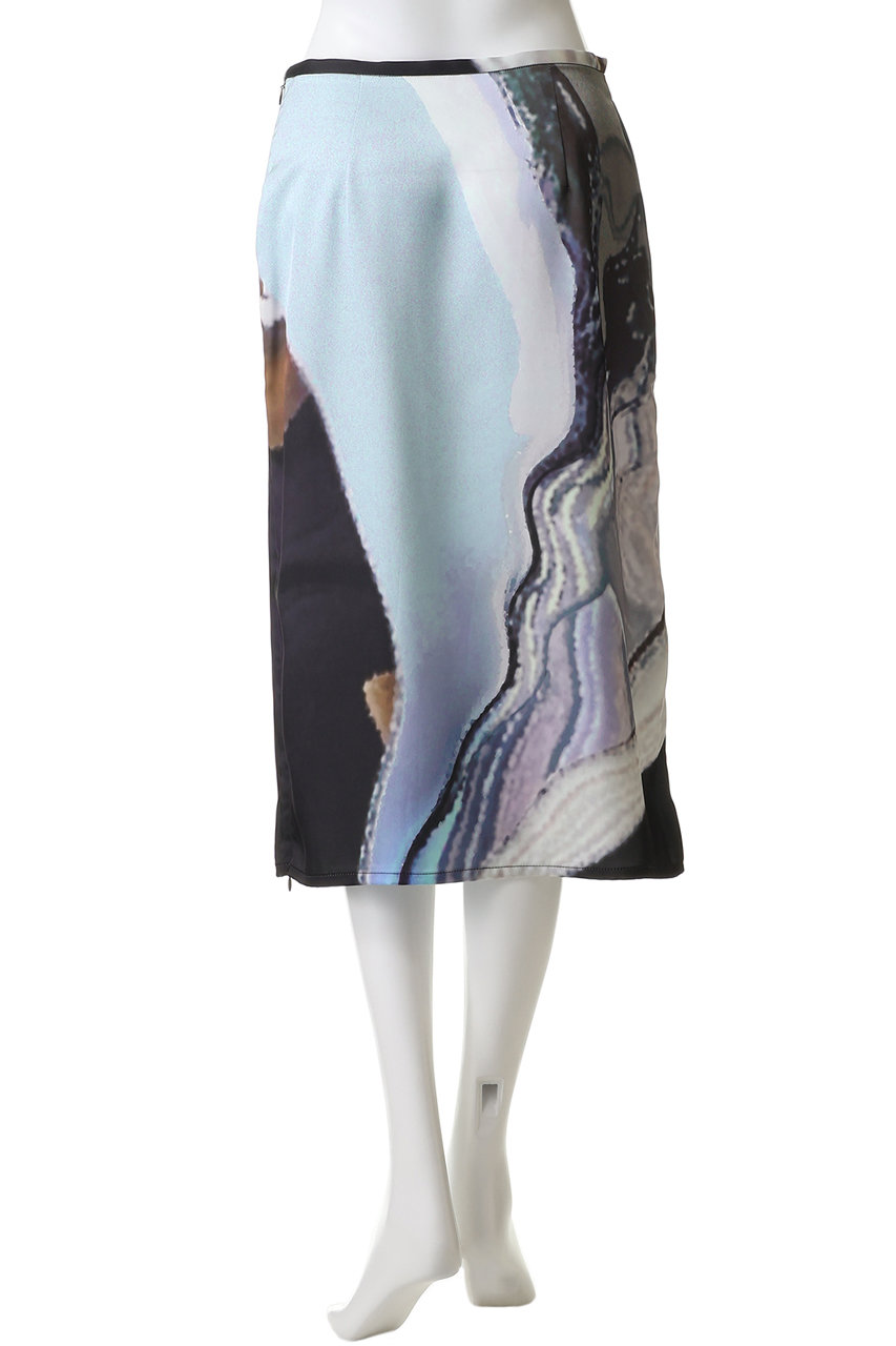 MAISON SPECIAL(メゾンスペシャル)｜Book Wave 2WAY High-Slit Skirt