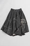 Asymmetrical Wrap Print Skirt/アシンメトリーラッププリントスカート メゾンスペシャル/MAISON SPECIAL GRY(グレー)