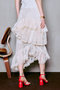 Lace Tiered Skirt/レースティアードスカート メゾンスペシャル/MAISON SPECIAL