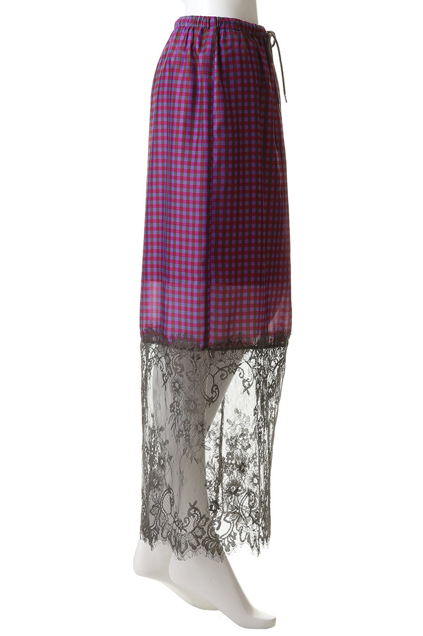 MAISON SPECIAL(メゾンスペシャル)｜Check Lace Tight Skirt/チェック