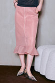 Sheer Bonded Ruffle Skirt/シアーダンボールラッフルスカート